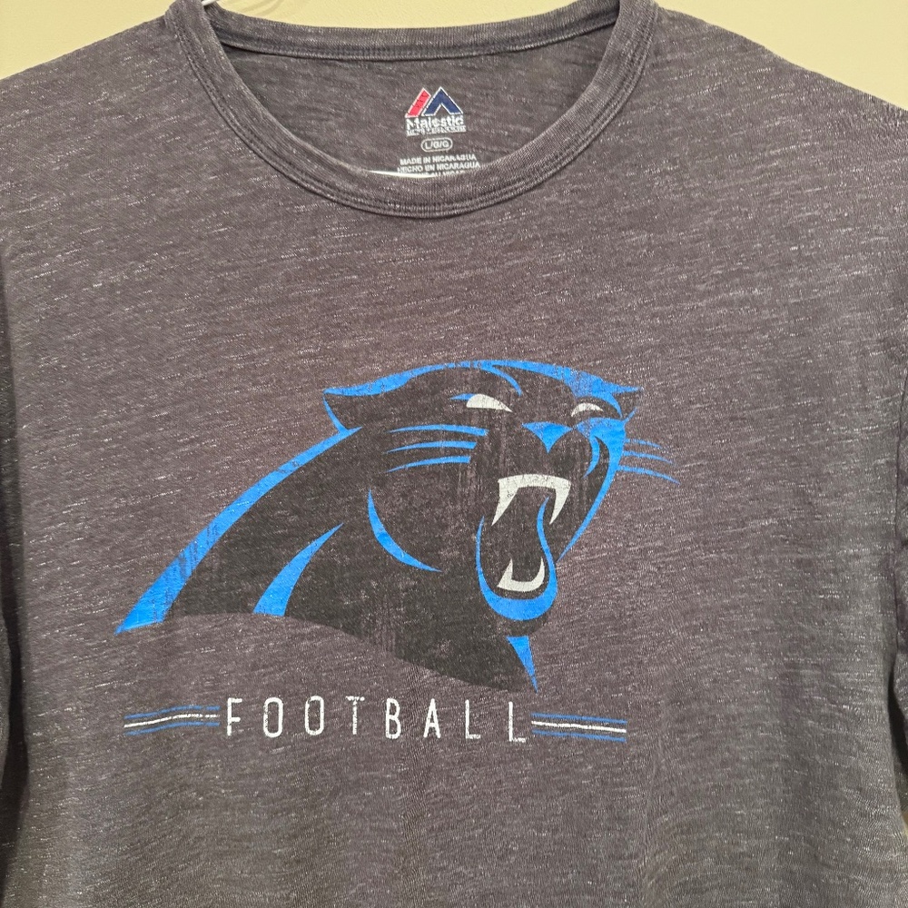 ❤️❤️ 3/$25 Carolina Panther Tee. Size large
